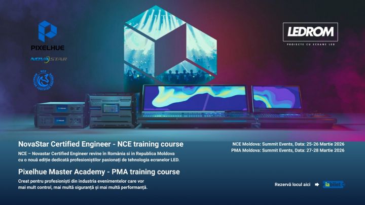 Chișinău: NovaStar Certified Engineer - NCA Moldova 2026