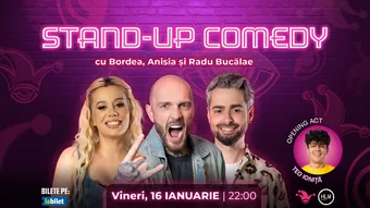 The Fool: Stand-up comedy cu Bordea, Bucălae și Anisia
