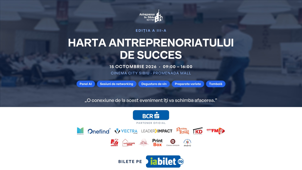 Harta Antreprenoriatului de Succes (editia a III-a)