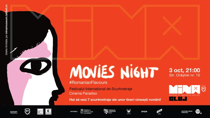 Cluj-Napoca: Movies Night - Proiecție de scurtmetraje românești