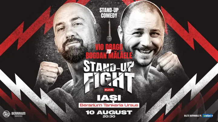 Iași: Stand-Up Fight cu Vio și Mălăele | Stand Up Comedy Show