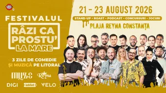 Festivalul de comedie - Razi ca prostu' la mare 2026 | Acces General