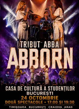 Concert Tribut ABBA - Ora 17:00