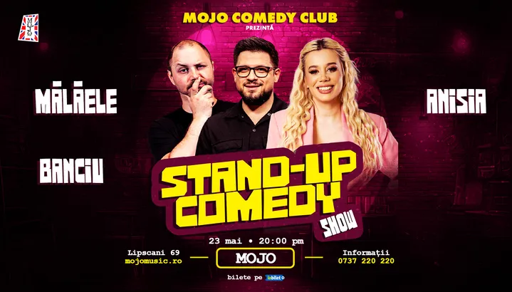 Stand-up Comedy show cu Mălăele, Banciu si Anisia