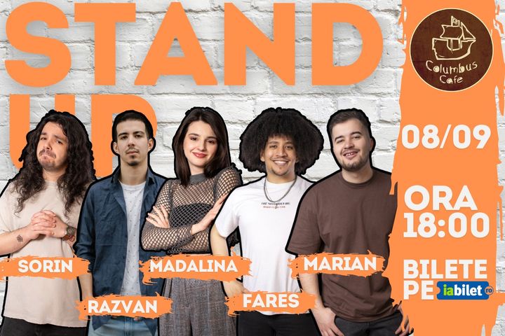 Oradea: Stand-Up Comedy cu Șetreanu, Mădălina, Vișoiu, Fares și Blănar - Alții la Început