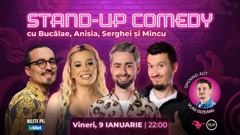 The Fool: Stand-up comedy cu Mincu, Serghei, Bucălae și Anisia