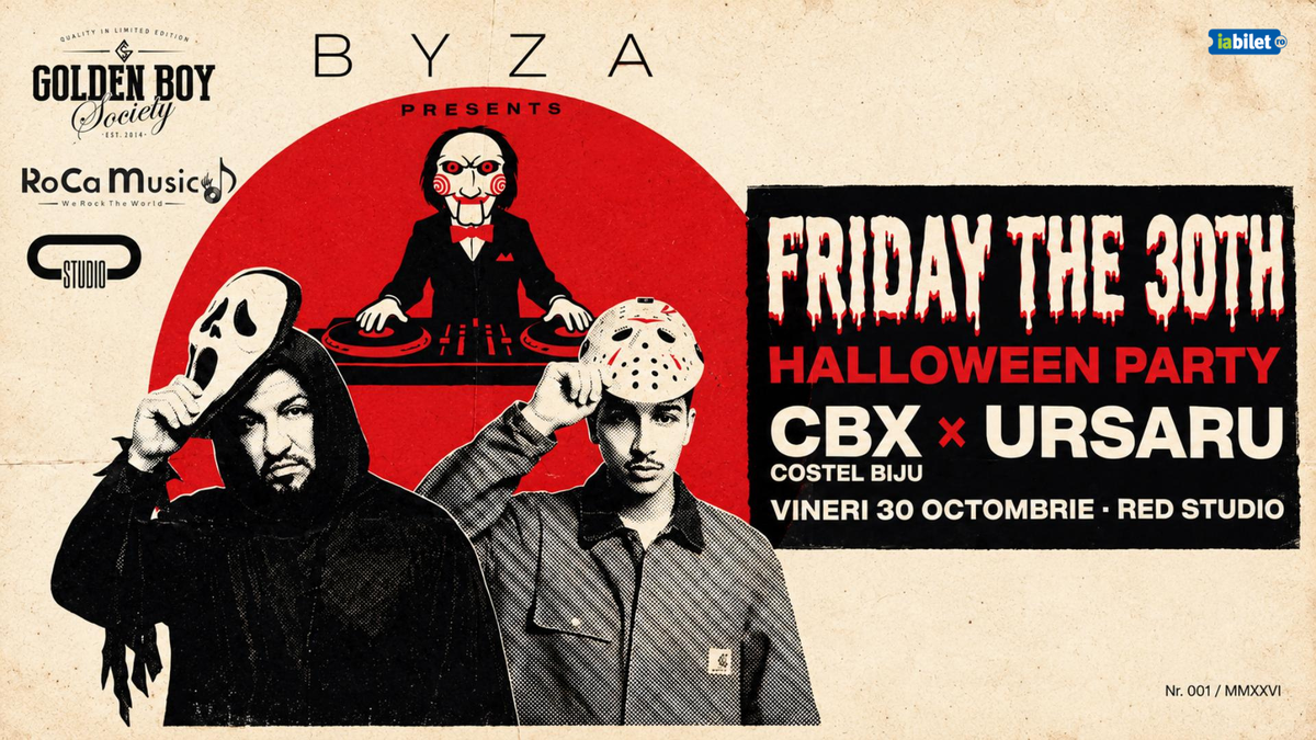 Costel Biju & Ursaru - Friday The 30th Halloween Party