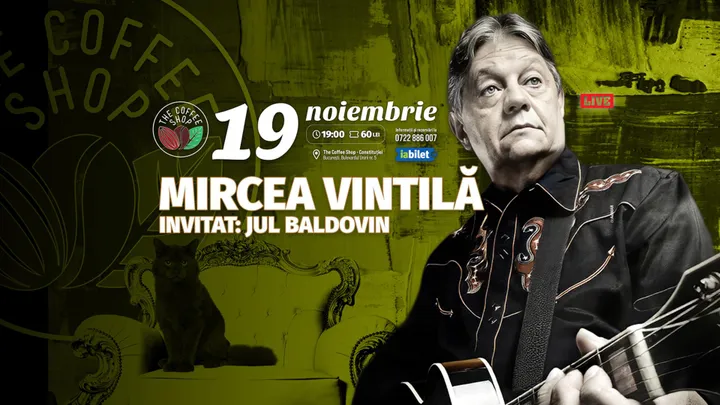 The Coffee Shop Music | Mircea Vintilă – Invitat Jul Baldovin
