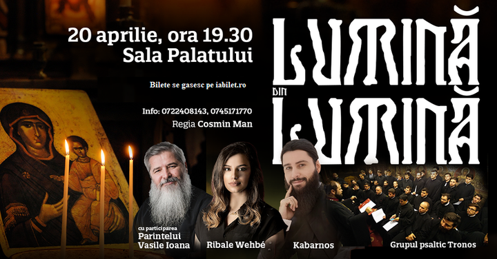 Concert Psaltic Extraordinar: Lumina din Lumina
