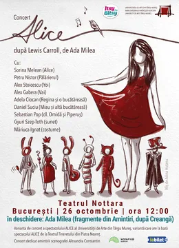 Concert Alice după Lewis Carroll, de Ada Milea