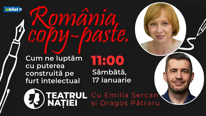Ploiesti: Workshop cu Emilia Șercan și Dragoș Pătraru