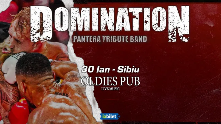 Sibiu: Domination - Pantera Tribute Band - Oldies Pub