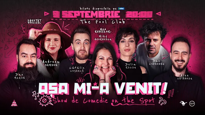 The Fool Terasa: Așa mi-a venit! | Show de comedie on the spot