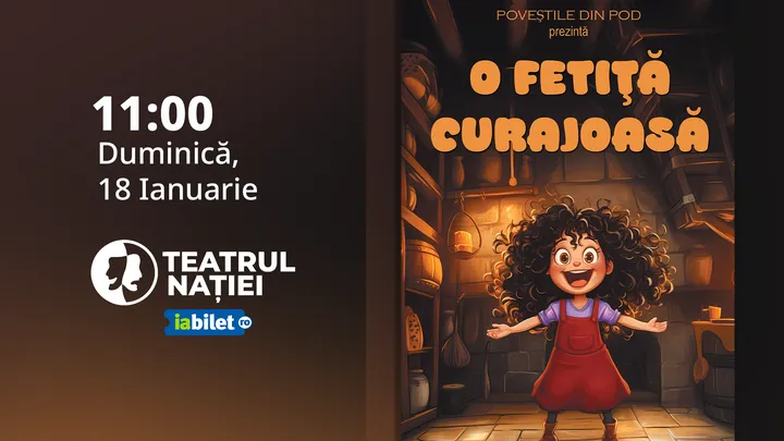 Ploiesti: O fetiță curajoasă — teatru pentru copii