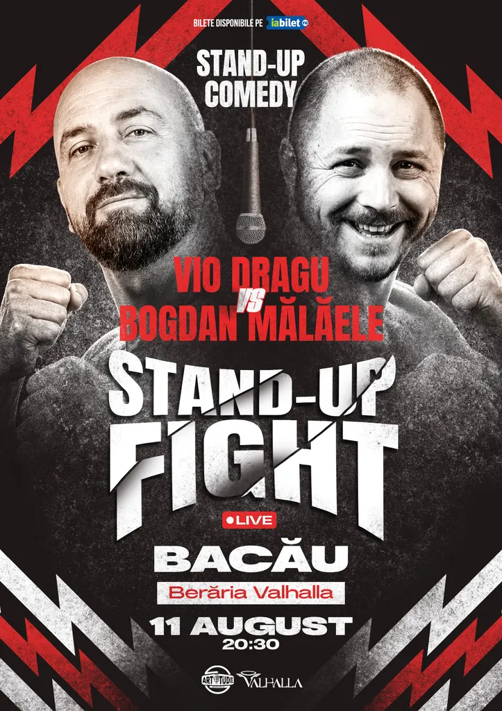 Bacau: Stand-Up Fight cu Vio și Mălăele | Stand Up Comedy Show