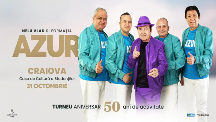 Craiova: Nelu Vlad si Formatia Azur - Turneu Aniversar “50”