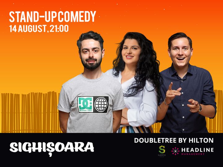 Sighisoara: Stand-up Comedy cu Bucalae, Tanase si State