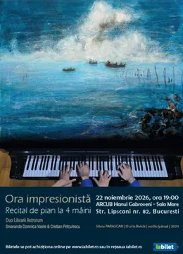 Concert pian la patru mâini - Ora Impresionistă