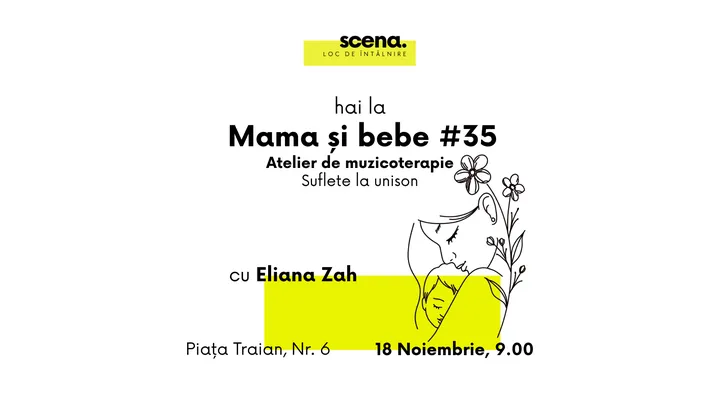Timisoara: Mama și bebe #35 - Atelier de muzicoterapie