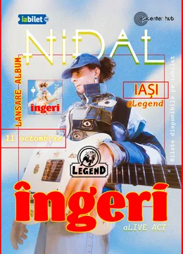 Iasi: Concert Nidal • Lansare de album: "Îngeri"