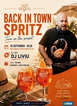 Back in town spritz