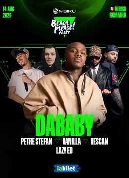 Nibiru: Beach, Please! Party (14 August) feat. DaBaby