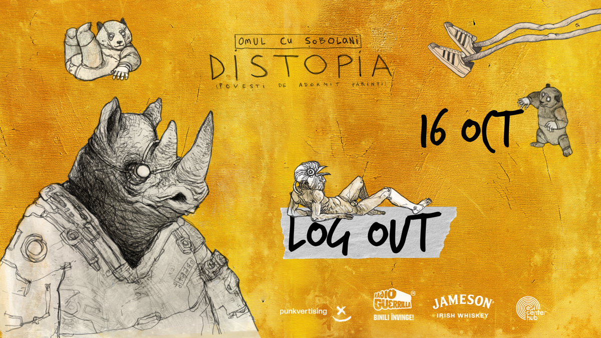 Omul cu Sobolani • Lansare de album: "Distopia"