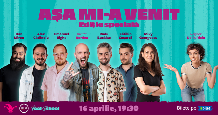The Fool: Așa mi-a venit! | Show de comedie on the spot