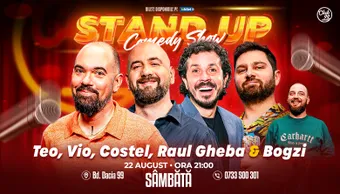 Stand-up Comedy cu Teo, Vio, Costel, Raul Gheba - Bogzi la Club 99