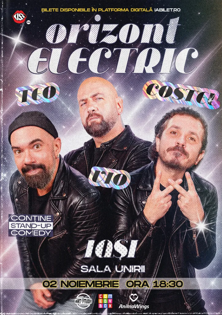 Iași: Teo, Vio și Costel - Orizont Electric | Stand Up Comedy Show