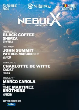 Nibiru: Nebula X Festival feat. Black Coffee, John Summit, Charlotte de Witte, Marco Carola