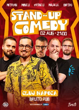 Cluj-Napoca: Mincu, Mitran, Bogdan Mălăele, Dan Birtaș, Dan Frînculescu | Stand Up Comedy Show II