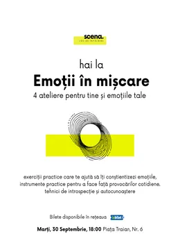 Timisoara: Atelier dezvoltare personală - Emoții în mișcare