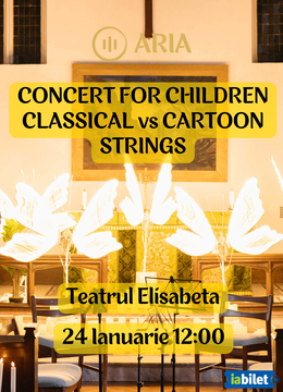 Classical vs Cartoon strings - Concert for children