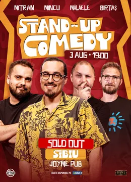 Sibiu: Mincu, Mitran, Bogdan Mălăele & Dan Birtaș | Stand Up Comedy Show