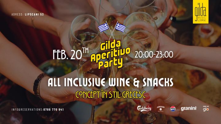 Gilda Aperitivo Party - în stil Grecesc