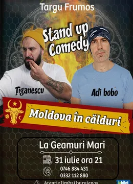 Targu Frumos: Stand-up comedy cu Tiganescu si Adi Bobo