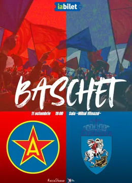Baschet: CSA Steaua Bucureşti – SCM Craiova