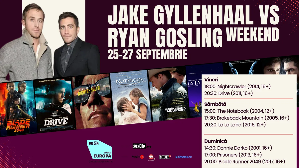 Jake Gyllenhaal vs Ryan Gosling Weekend