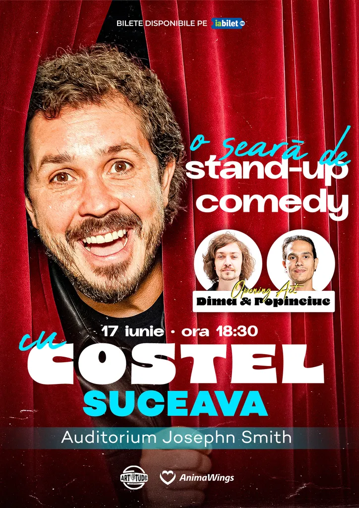 Suceava: O seară de stand up comedy cu Costel | Comedy Show