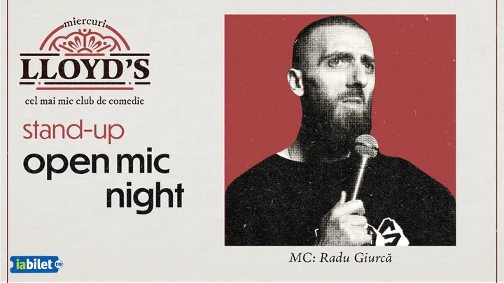 Lloyd's: Open-Mic cu Radu Giurca
