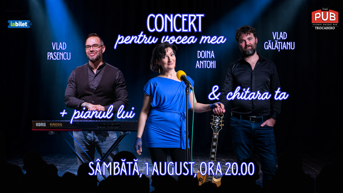 Concert pentru Vocea Mea, Chitara Ta si Pianul Lui