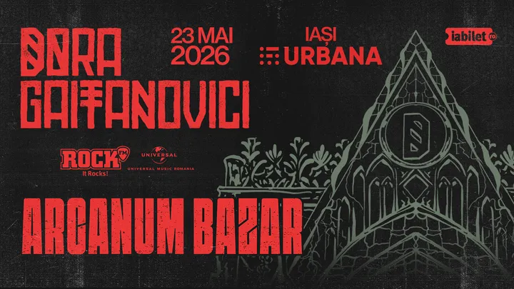Iasi: Dora Gaitanovici • “Arcanum Bazar” • Lansare de album