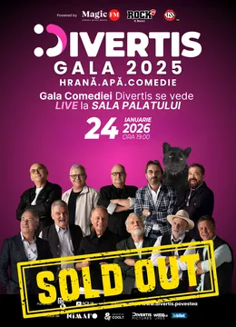 Divertis. Gala 2026 – Apă, Hrană, Comedie