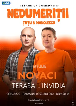 Novaci: Stand-up Comedy -  Dan Tutu si Cristi Manolescu