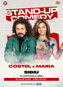 Sibiu: Costel și Maria Popovici - Stand Up Comedy Show