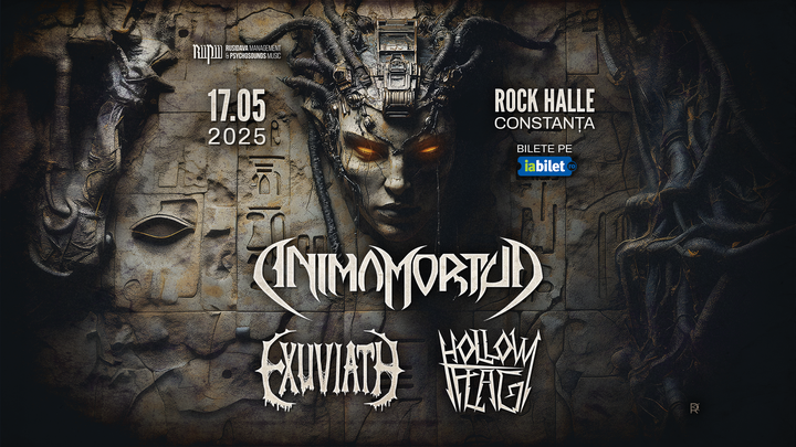 Constanta: Animamortua, Exuviath, Hollow Flag live in Rock Halle