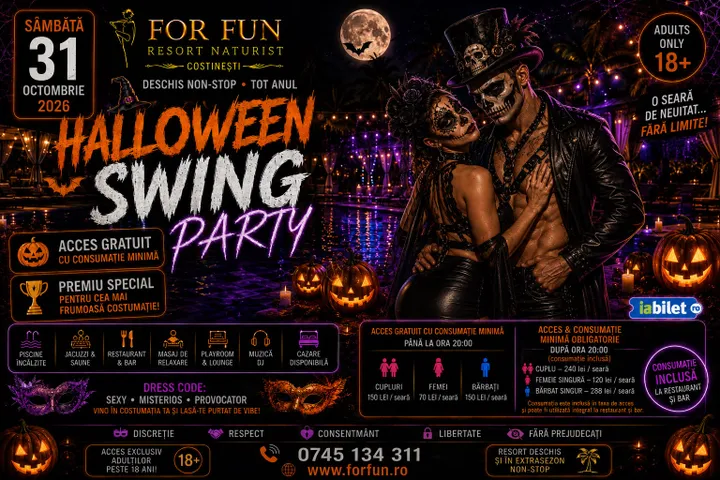 Costinesti: Halloween Naturist Seduction Party