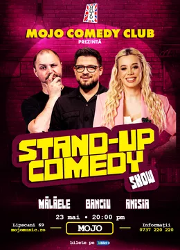 Stand-up Comedy show cu Mălăele, Banciu si Anisia