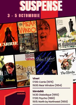 Masters of suspense weekend - Oglinzi sparte, uși încuiate și frici care respiră